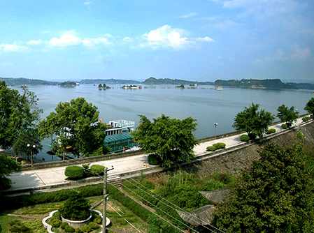 长寿湖农家乐风景